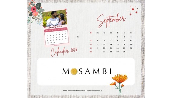 Create Lasting Memories with our 2024 Customizable Photo Calendar